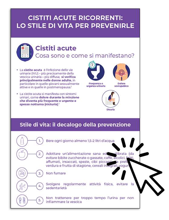 HP cistiti acute ricorrenti